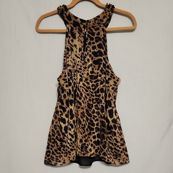 ECI New York Leopard Print Top - Picture 5 of 6